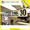 Hot sale cusotm hanging vinyl banners and perforated vinyl banner